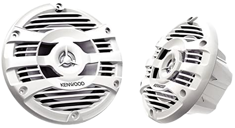 Kenwood KFC-1653MRW 6.5 Inch 2-Way Marine Speakers