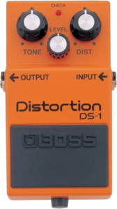 Boss DS-1 Distortion Bundle with Instrument Cable