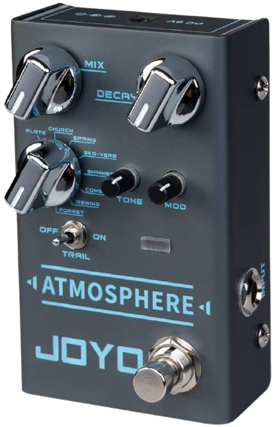 JOYO R-14 Atmospheres Reverb Pedal Multi-Mode Effects