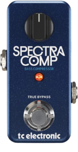 5.	TC Electronic Bass Compression Effect Pedal 